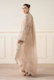 3 Piece Embroidered Chiffon Suit